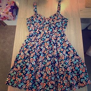 Floral cocktail dress